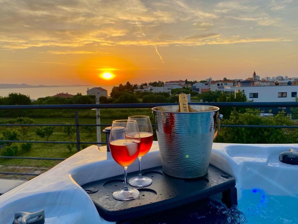 Ferienhaus Luka Zadar Exteriér fotografie